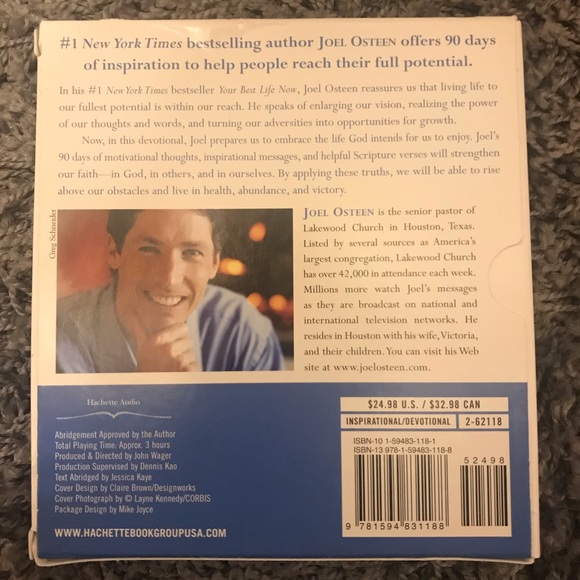 Set of 2 Joel Osteen Audiobooks - Picture 3 of 5